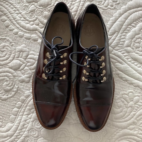 Massimo Dutti Black and Brown Leather Flats - Picture 5 of 6